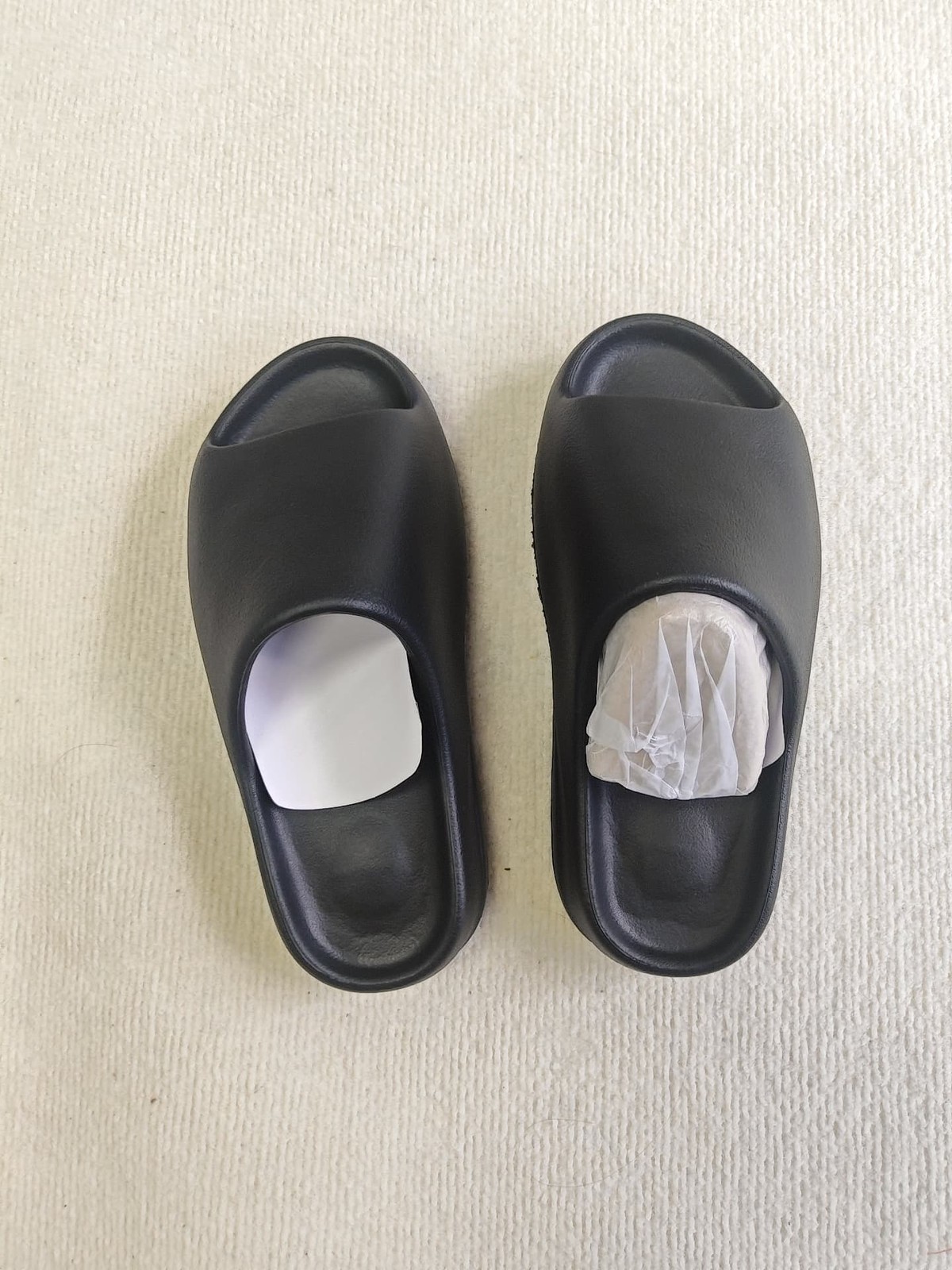 Yeezy Slide YZY YS-01 Black AUTHENTIC NEW With Dust Bag 100% Authentic 6-12M