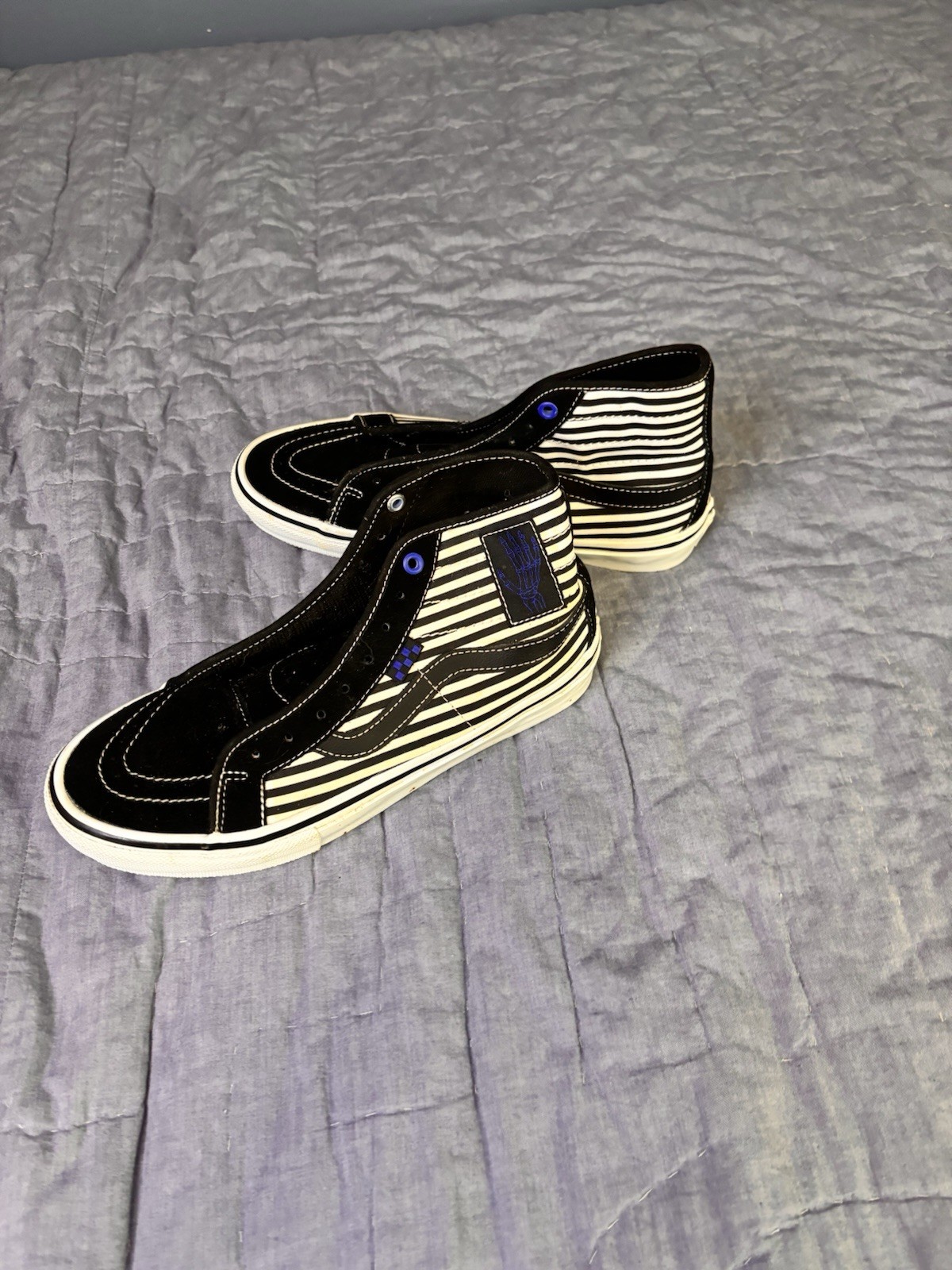 VANS Breana Geering Sk8-Hi Skateboarding High Top Lace-Up Sneakers