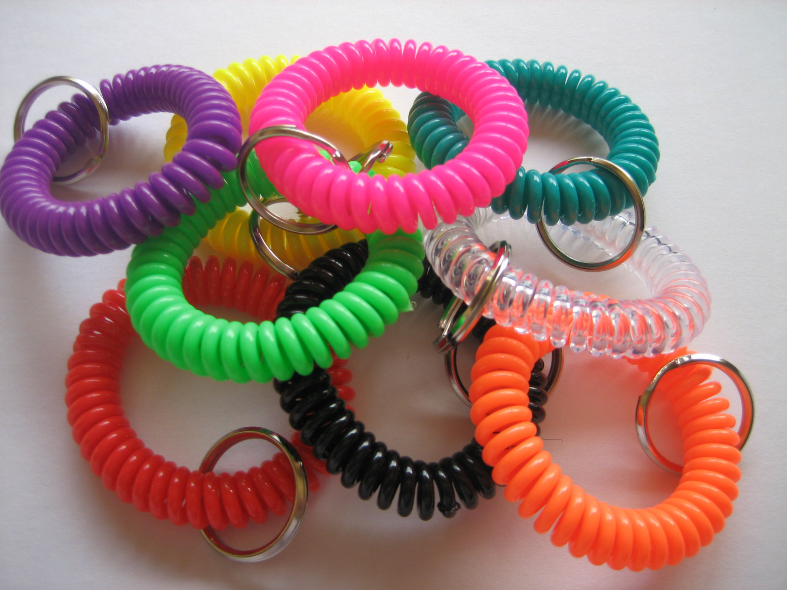 One Spiral Wrist Coil Key Chain / High Quality / $4.5 Flat Shipping for any AMT