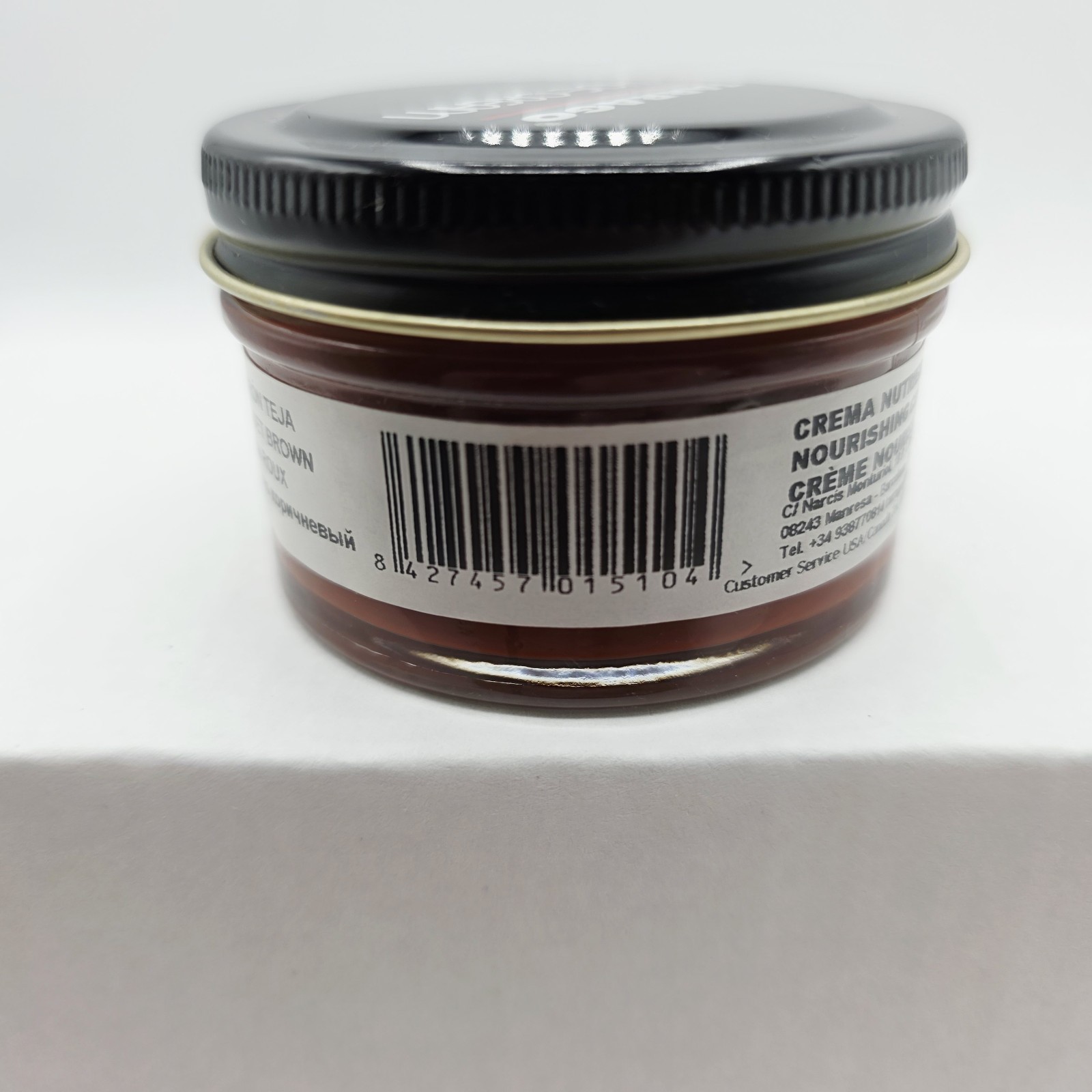 Tarrago Shoe Polish # 10 Russet Brown Cream Leather Protector 1.76 oz. 50ml Boot
