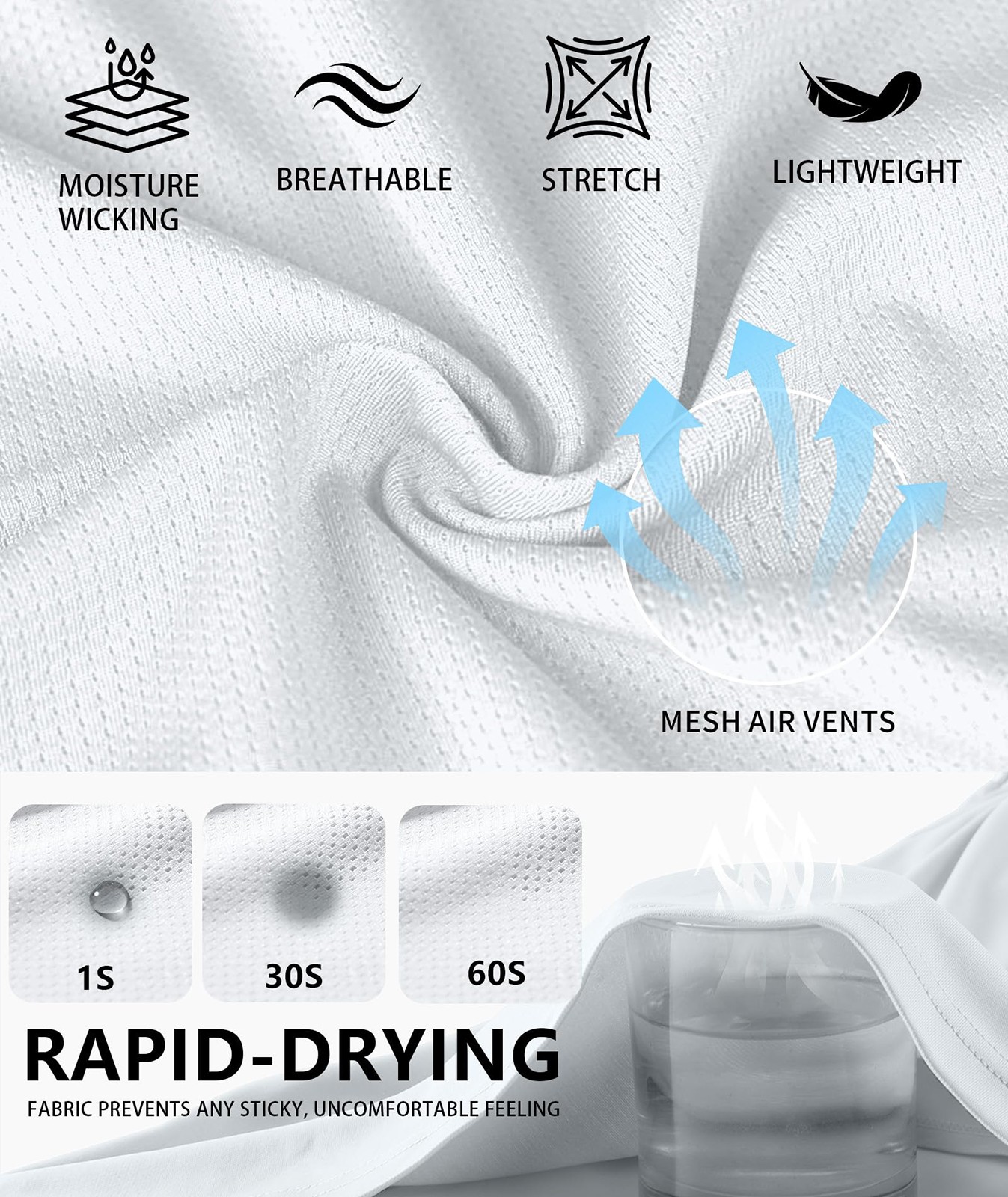 Tacvasen UPF50+ Mens Sun Skin Protection T-Shirts Outdoor Fishing Casual Hoodies