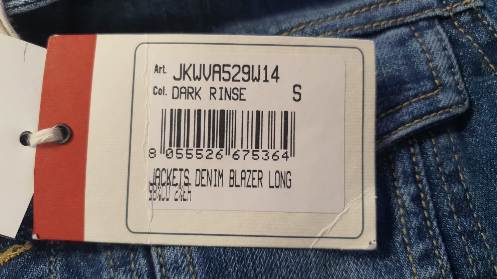 Franklin Marshall Varsity Denim Jacket UK S LN121 MM 12