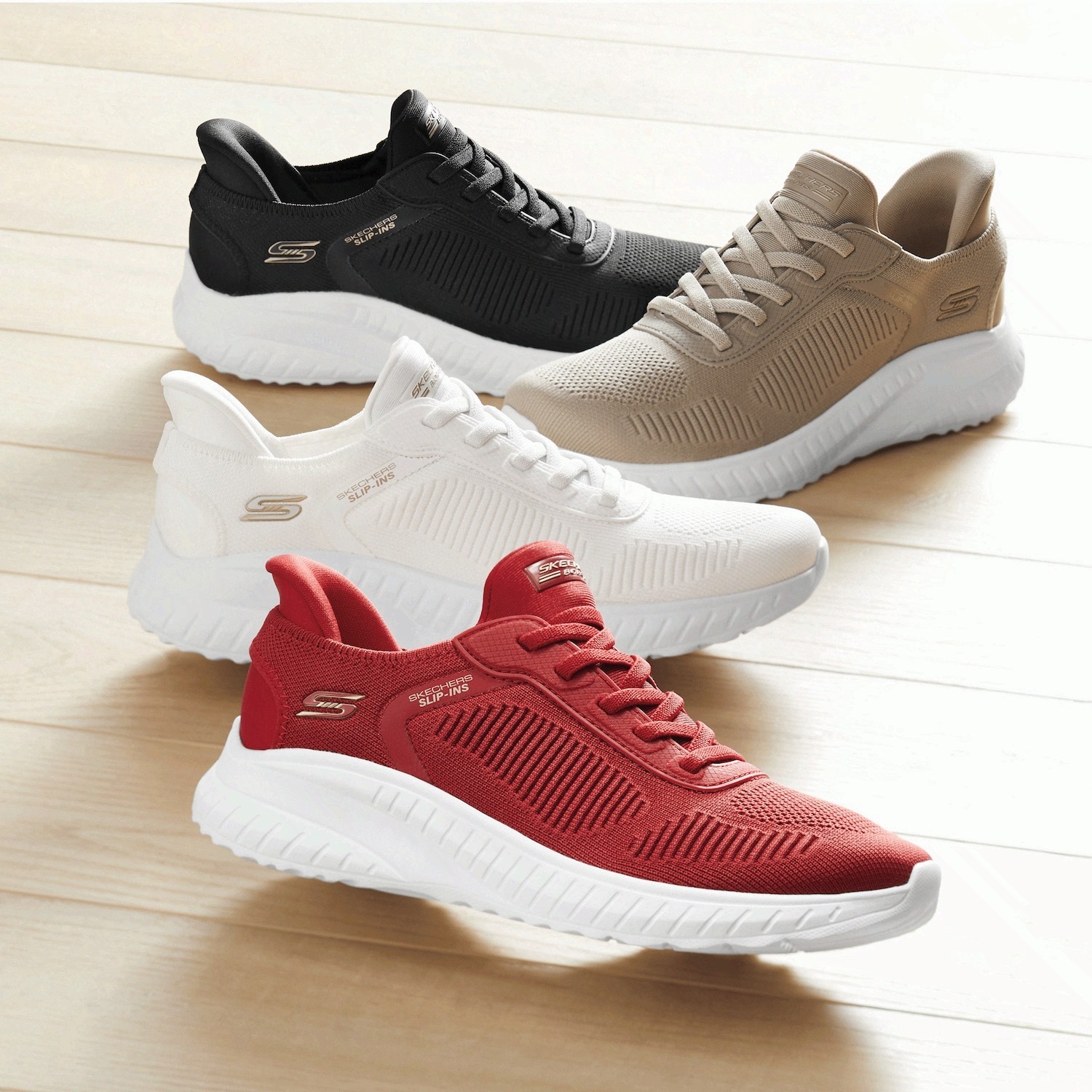 Authentic BOBS Sport Squad Chaos Slip Ins by Skechers NO IMPORT FEE