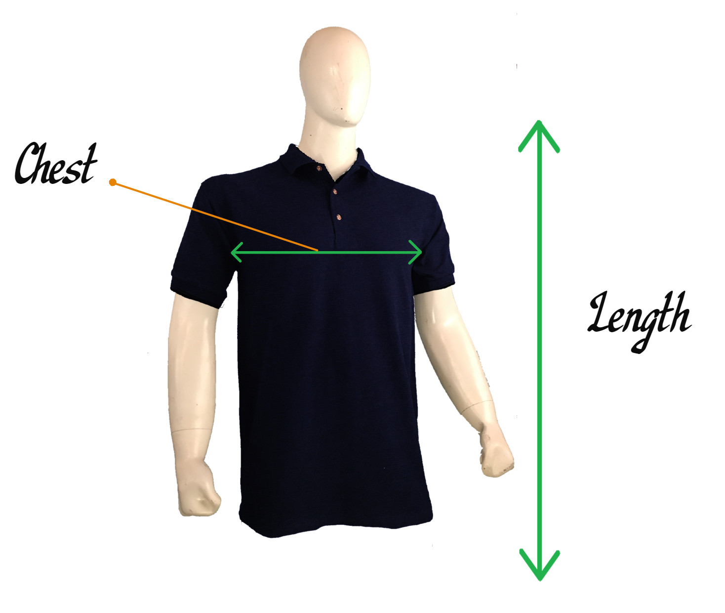 Styllion Big and Tall – Men’s Pique Polo Shirts – Heavy Weight – Collar – PQSS