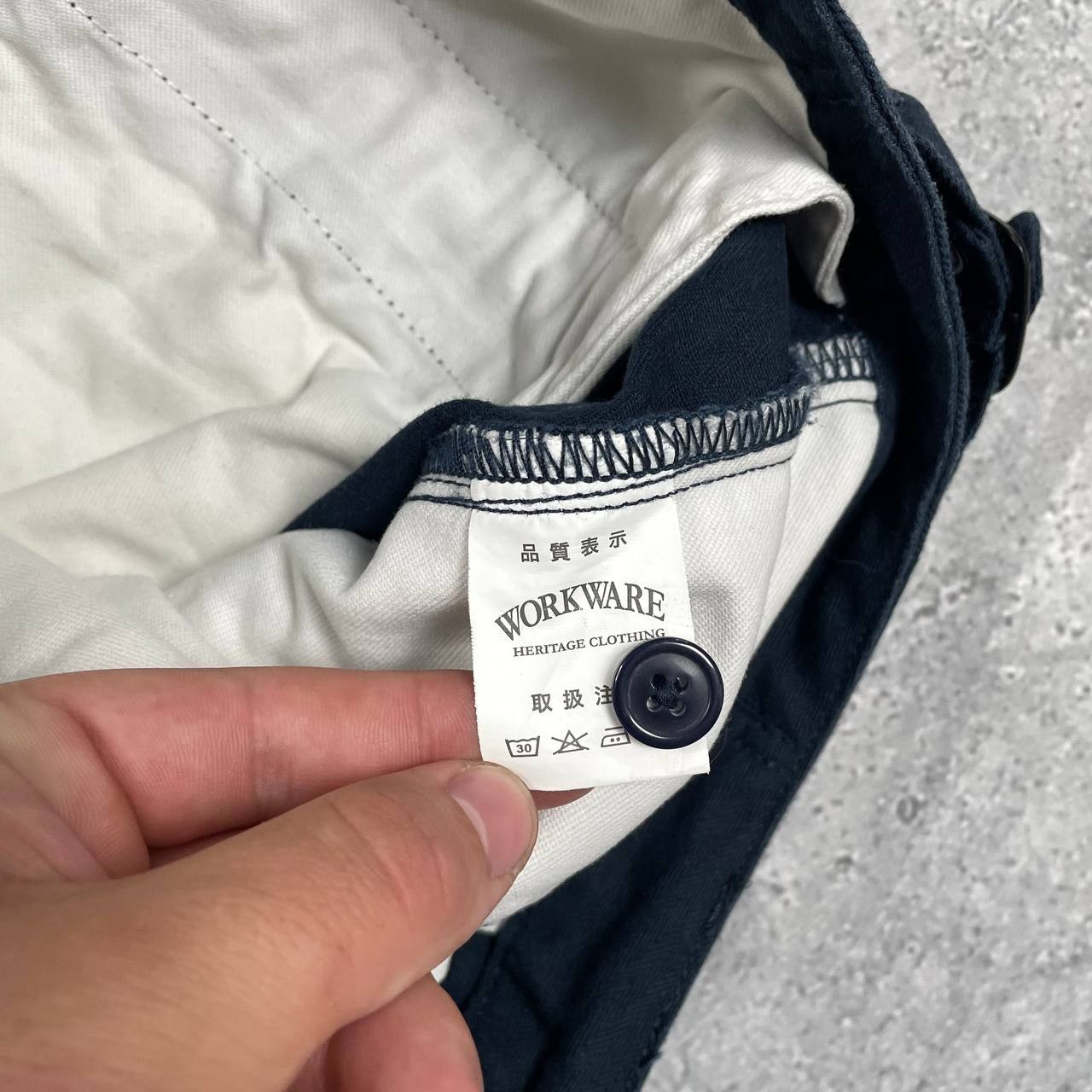 Workware 3 Days Out Heritage HBT Trousers Faded Blue Size W30