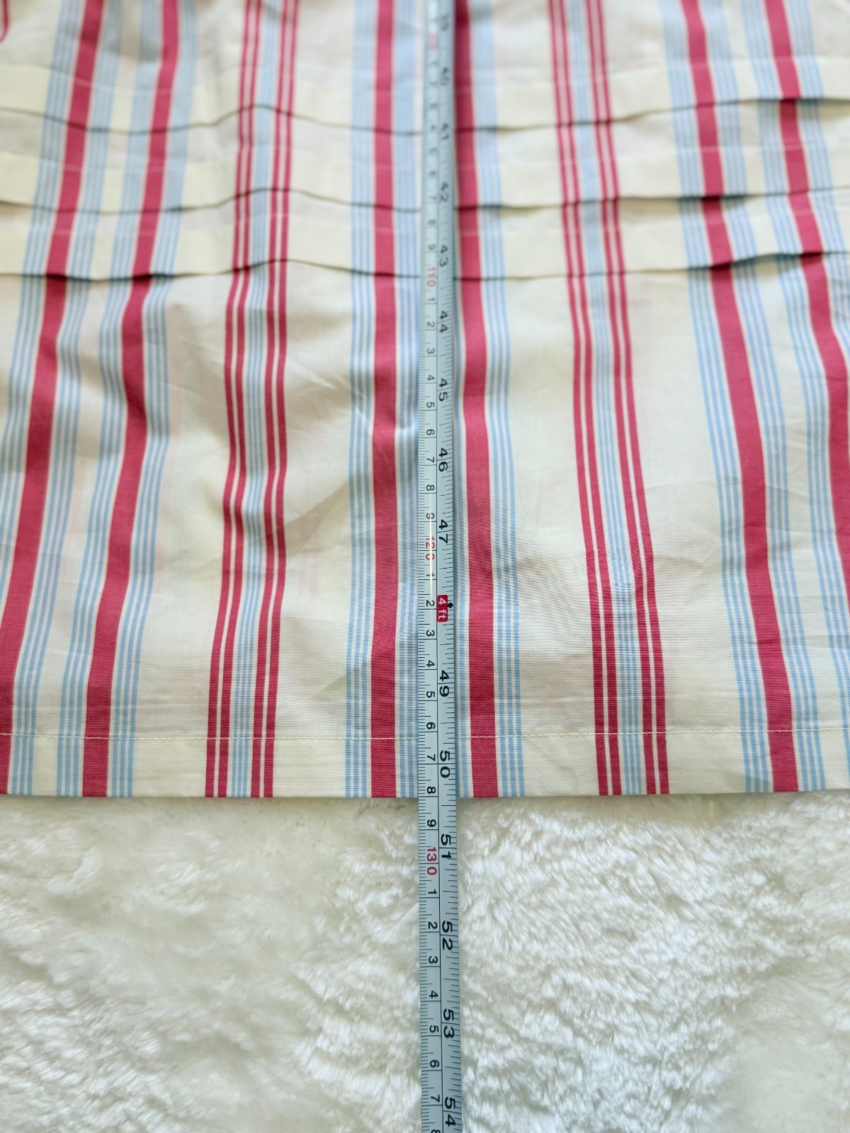 NWT Caroline Constas Striped Cotton Maxi Dress Peter Pan Collar Size S