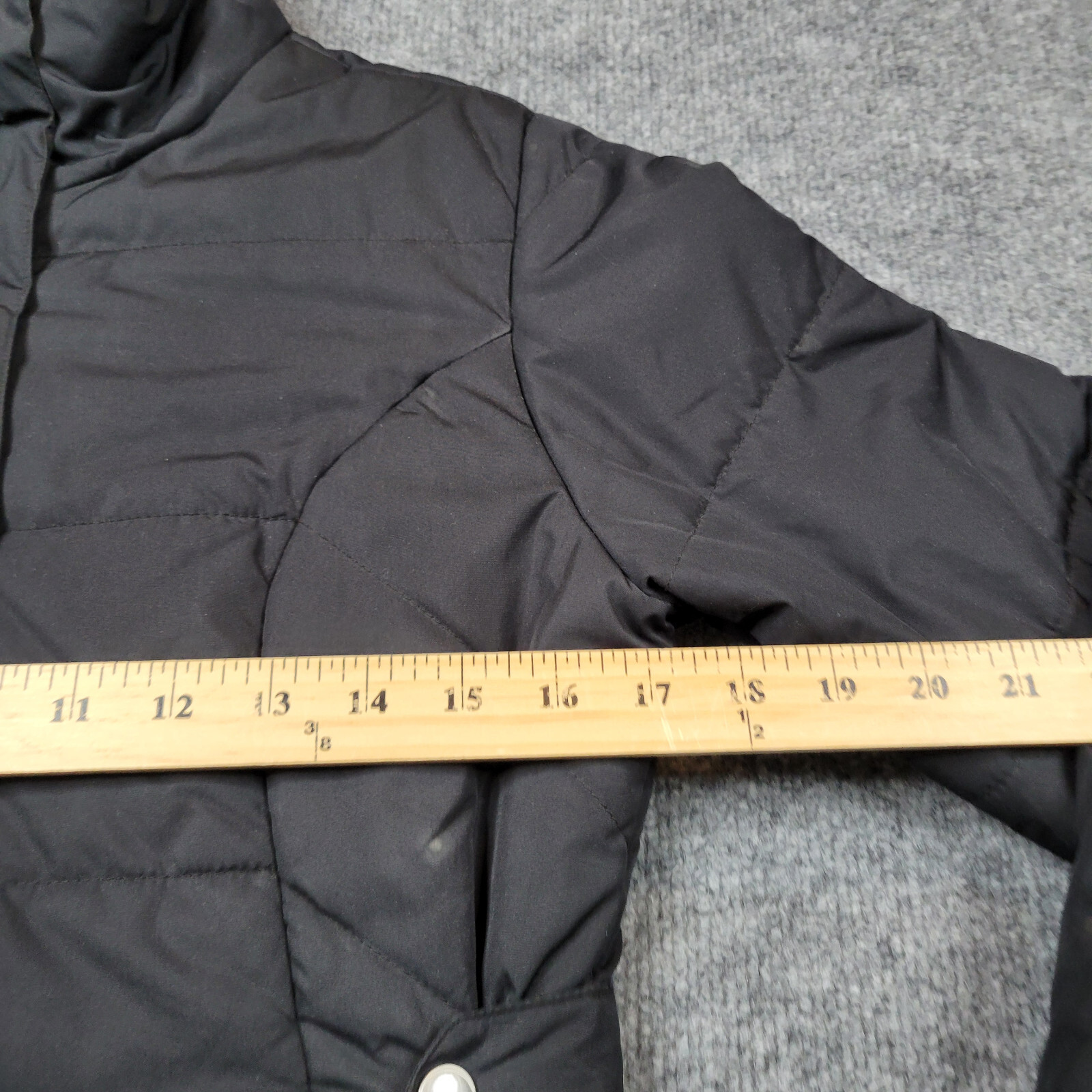 Oakley Jacket Womens Small Black Zip Winter Coat Insulated Pockets Outdoor READ*