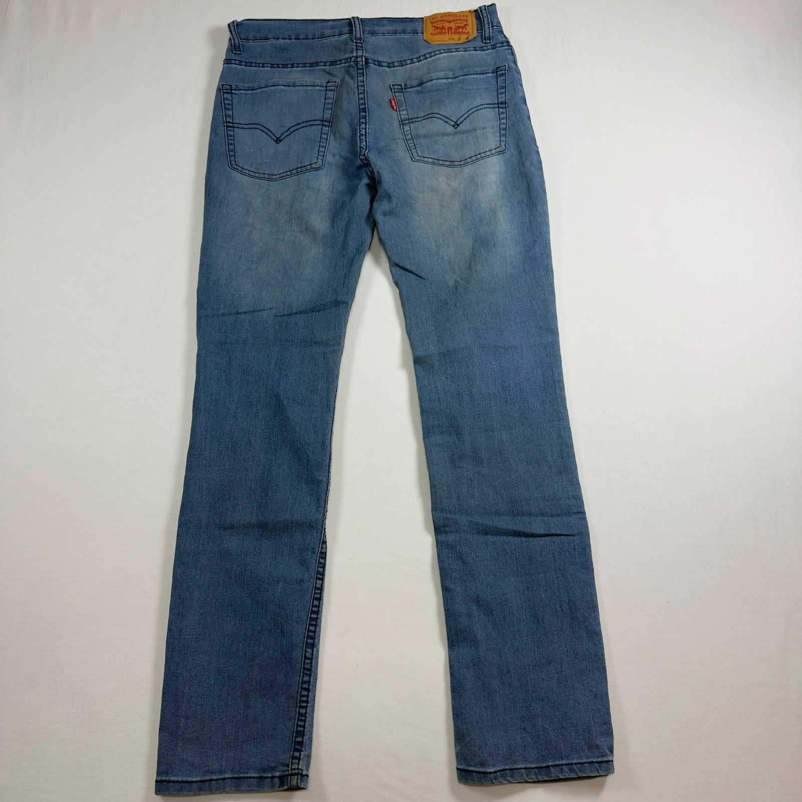 Levi’s 510 Skinny Light Wash Jeans Womens 16 regular Mid Rise Zipper fly