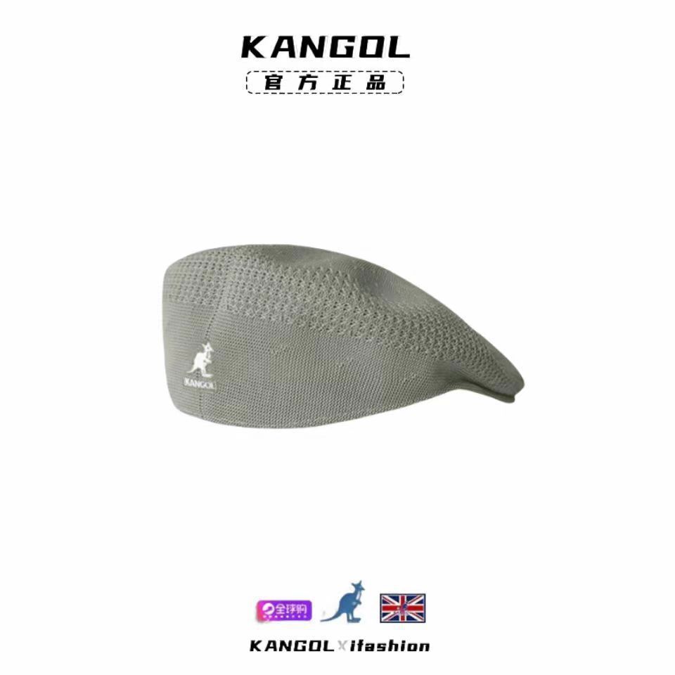 Kangol 504 Ventair Beret Hat Summer Breathable Flat Cap Woven Casual Newsboy Hat