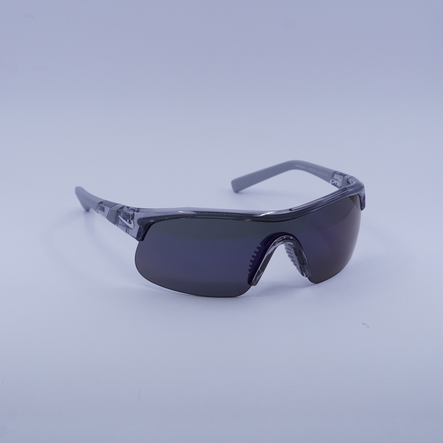 Nike SHOW X1 DX6520 065 Shiny Wolf Grey/Blue Mirror 58-18-136 Sunglasses New …