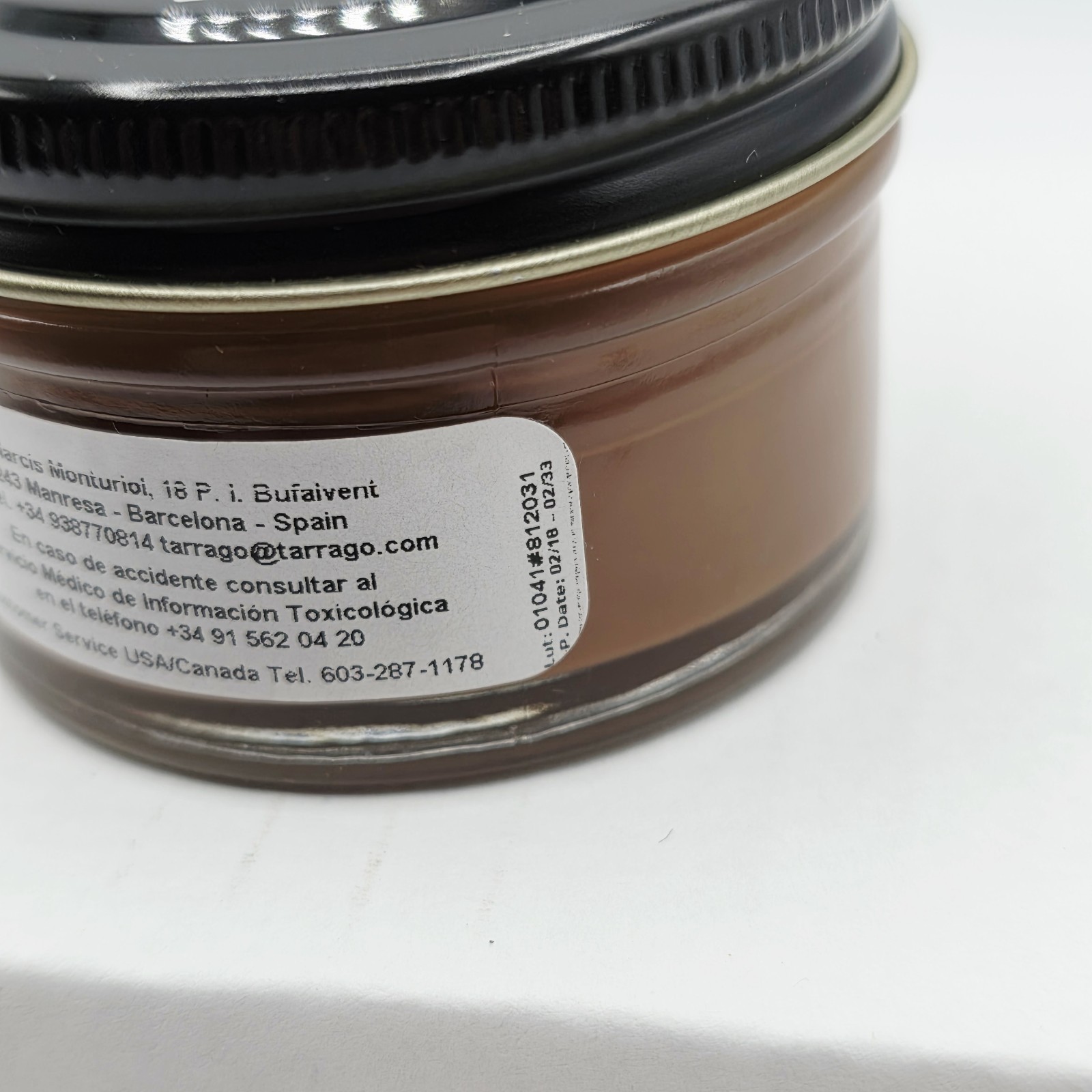 Tarrago Shoe Polish # 57 Leather Cream Leather Protector 1.76 oz. 50ml Boot