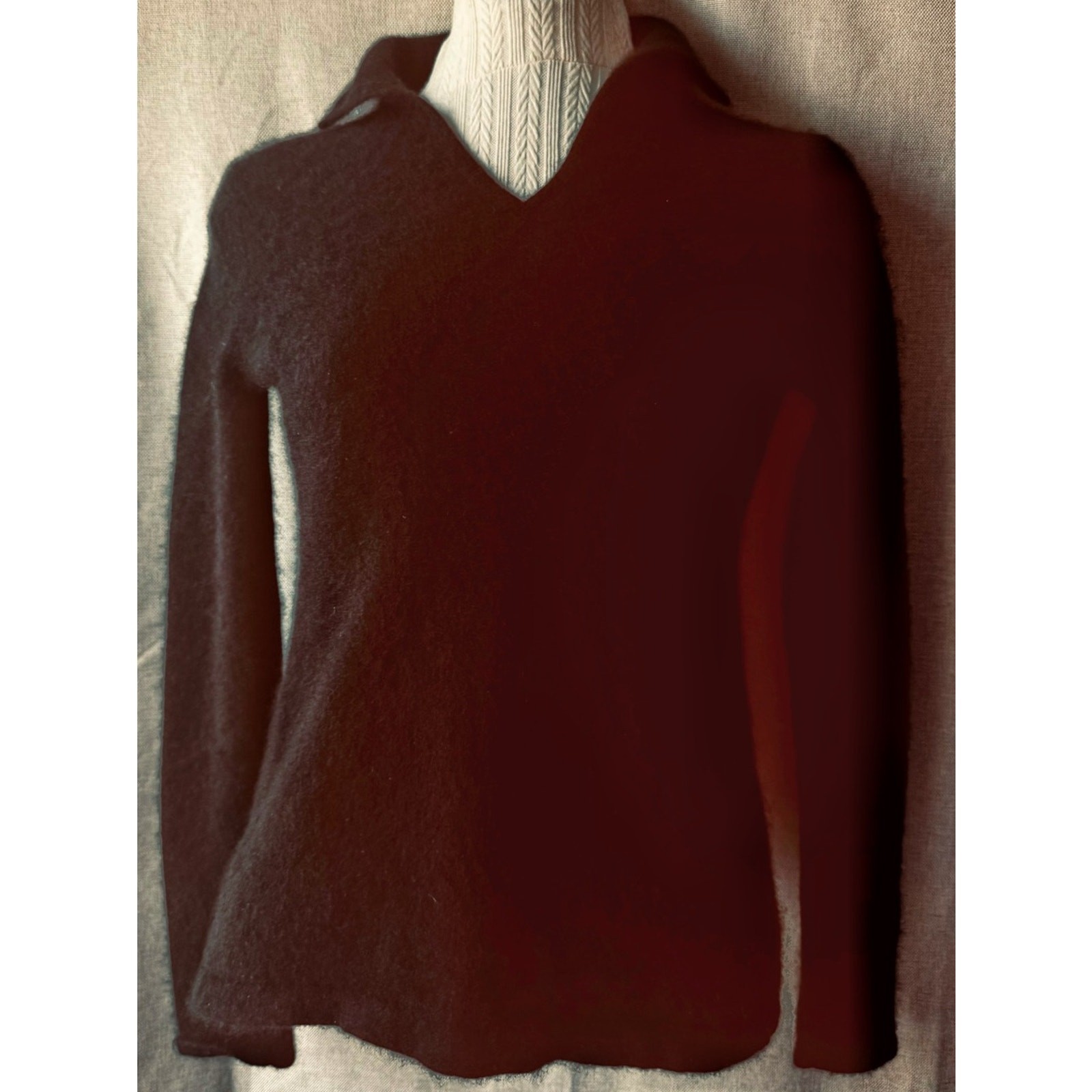🖤🖤 Peck & Peck 100% Cashmere • Raven Black • Tiny But Mighty