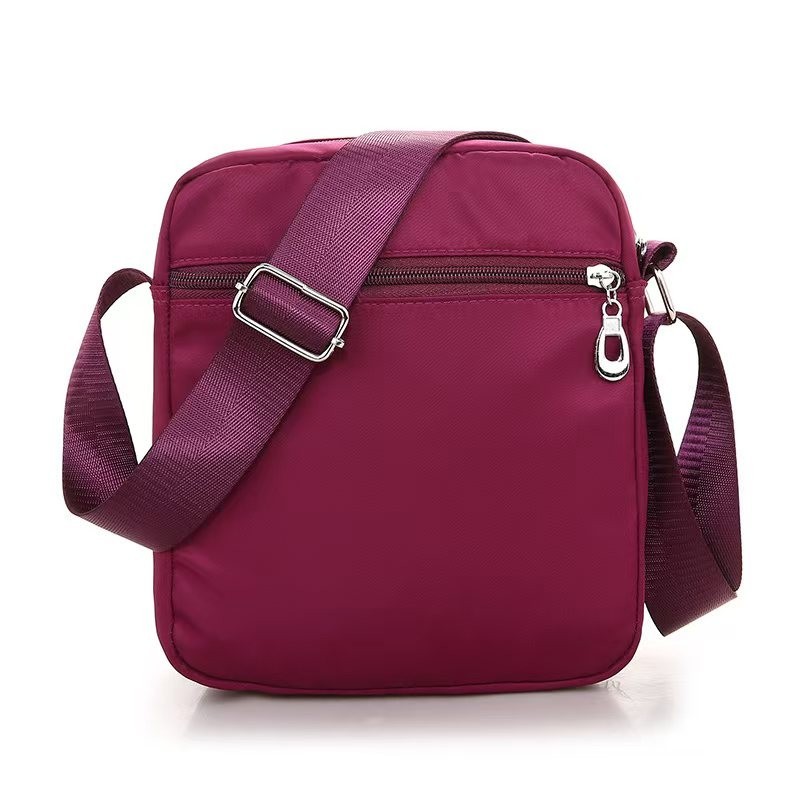Women Large Waterproof Messenger Cross Body Handbag Bag Shoulder Purse Magenta