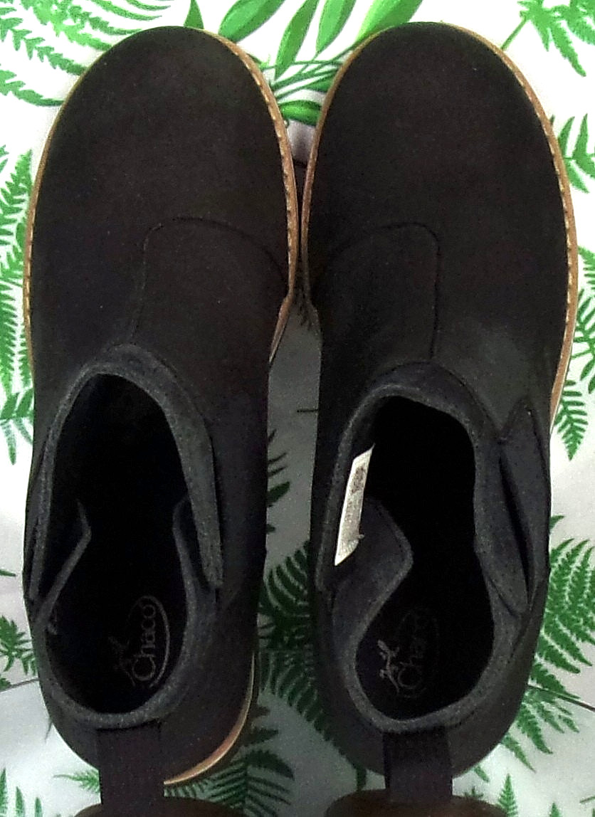 CHACO CATALUNA EXPLORER BLACK LEATHER FASHION ANKLE BOOTS SHOES US WOMENS SZ 7