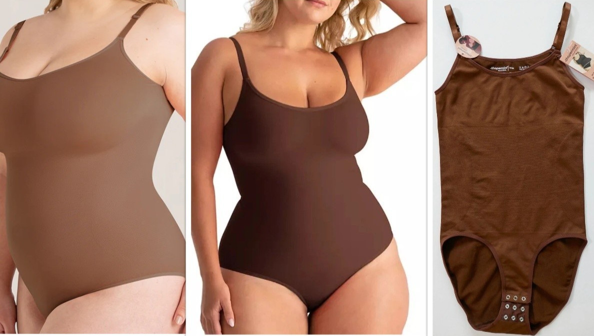 Shapermint Women’s All Day Every Day Scoop Neck Bodysuit, Shapermint Bodysuit
