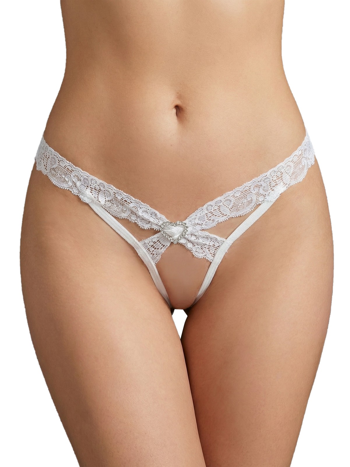 ☆USA☆ Sexy Women Lace Thong G-string Panties Lingerie Underwear Crotchles T-back