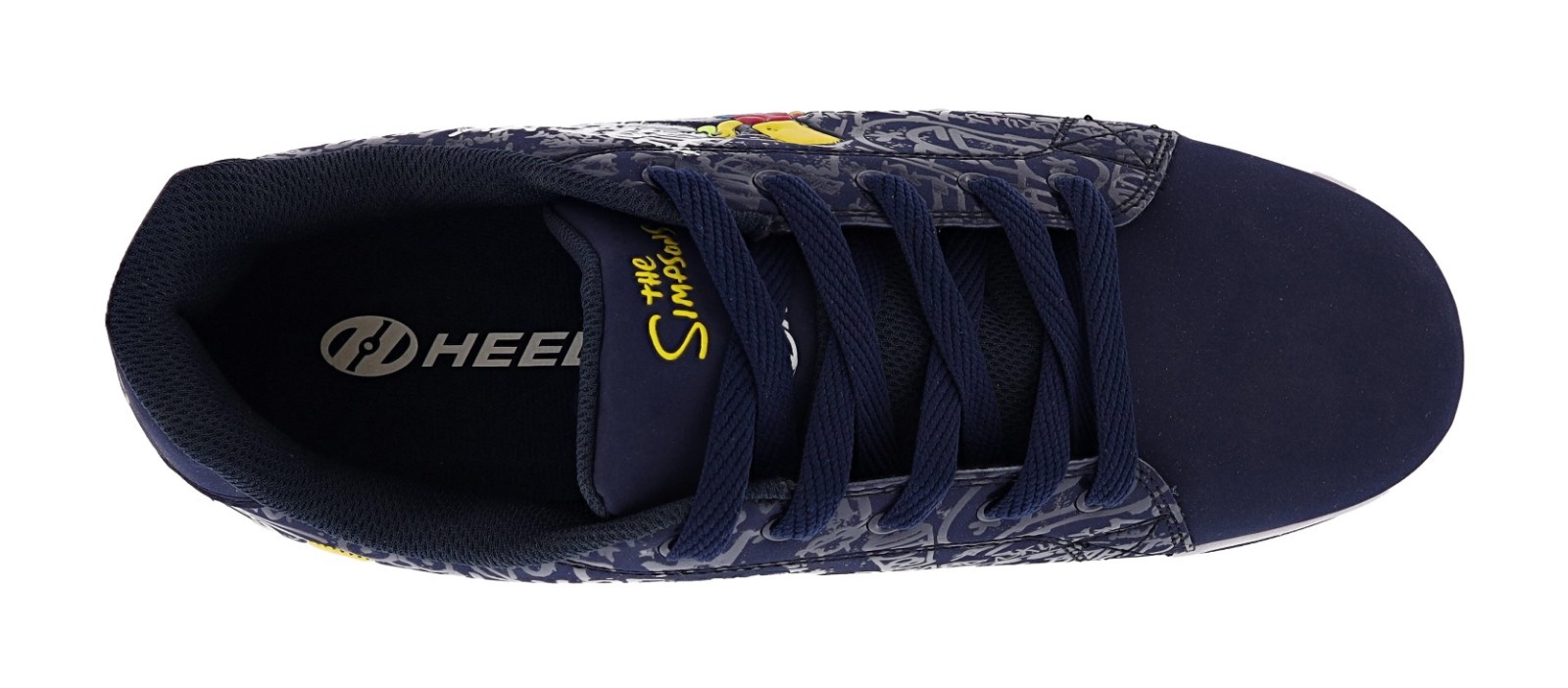 HEELYS MEN’S SPLIT SIMPSONS HES10396M CANVAS SKATE SHOES
