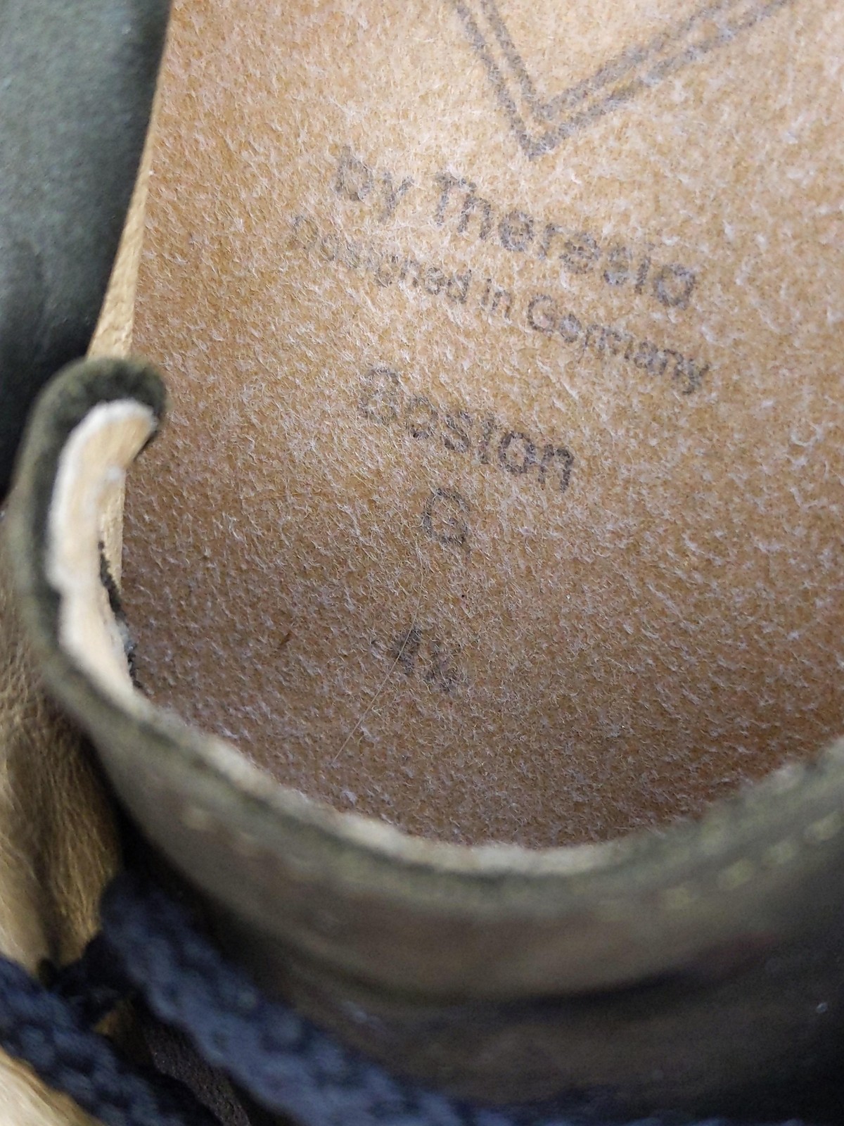 Fits By Theresia Boston Shoes Womens 6 37 Green Nubuck Casual Comfort