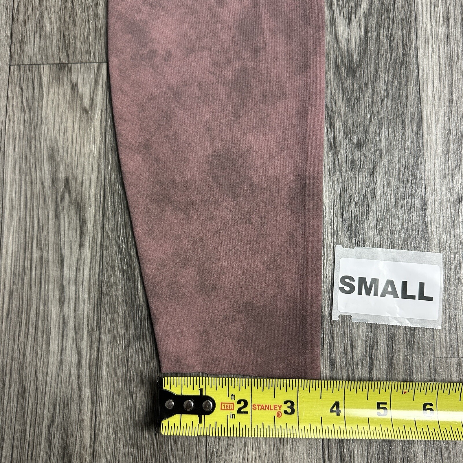 Nike Zenvy Womens High-Waisted 7/8 Leggings Sz S Gentle Support Mauve FN4167-208