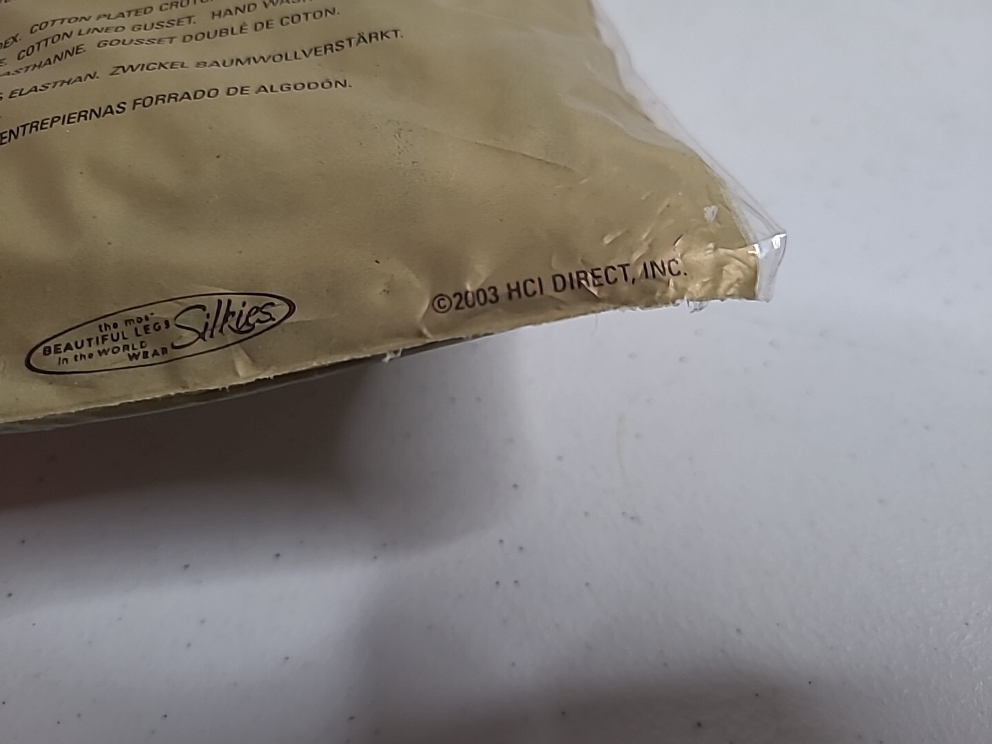 Vintage Silkies Ultra Shapely Perfection Pantyhose Nude 81% Nylon 19% Spandex