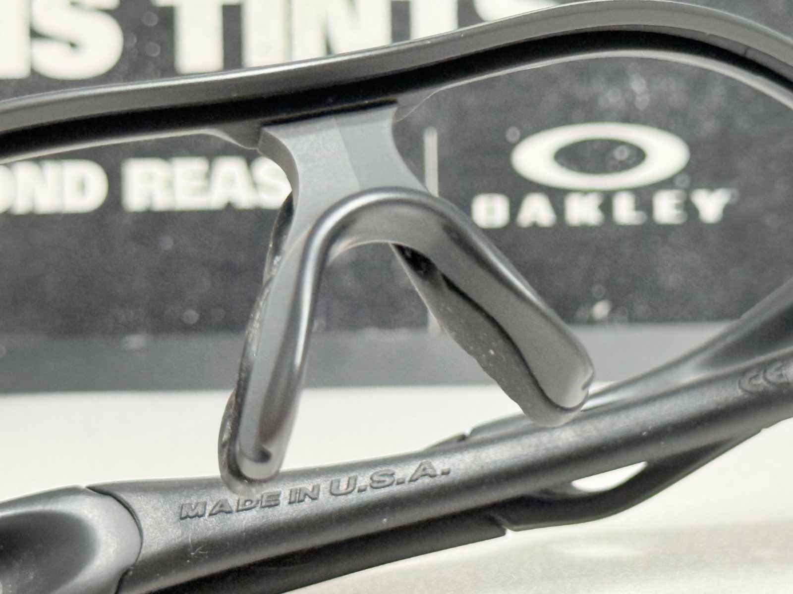 Oakley Radar Path Infinite Hero CARBON frame w/ Purple Icons – SKU# 24-275 132mm