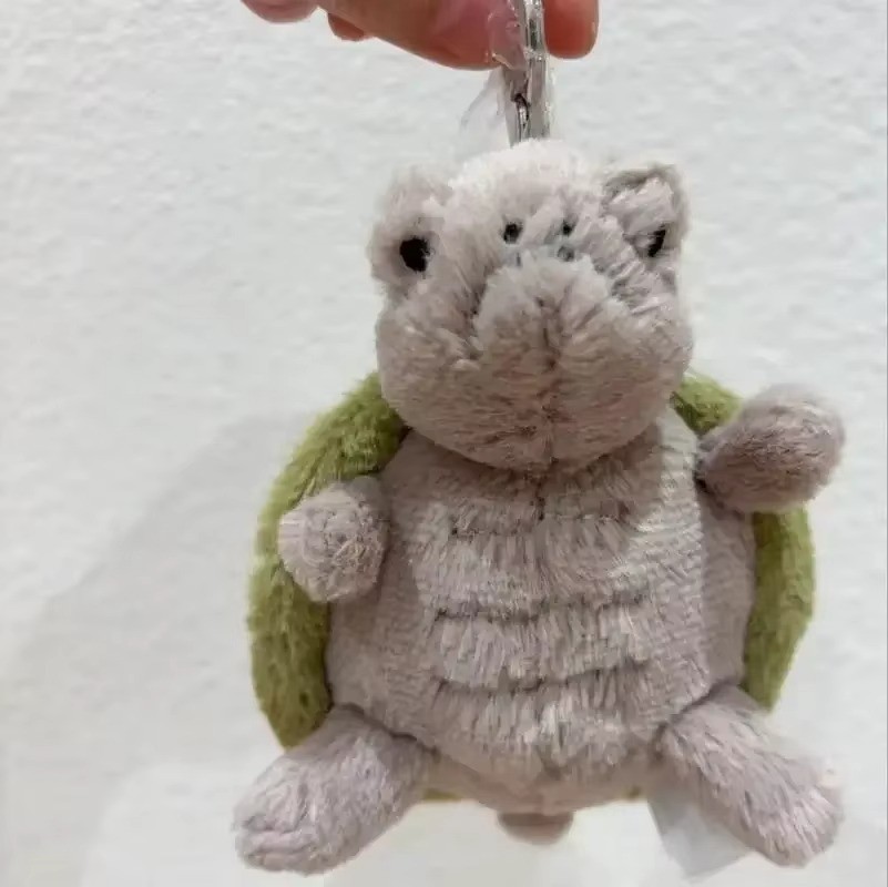 Turtle Bag Pendant Keychain Doll Cute Home Decoration Cat Dog 15cm*