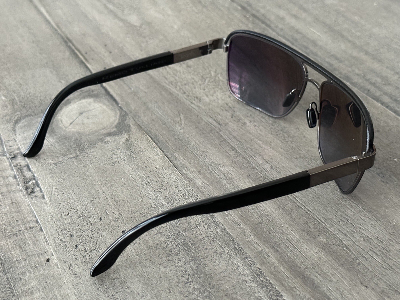 Remo Tulliani Men’s Envy VIS121 Rectangular Sunglasses – Measures 58, 15 & 135mm