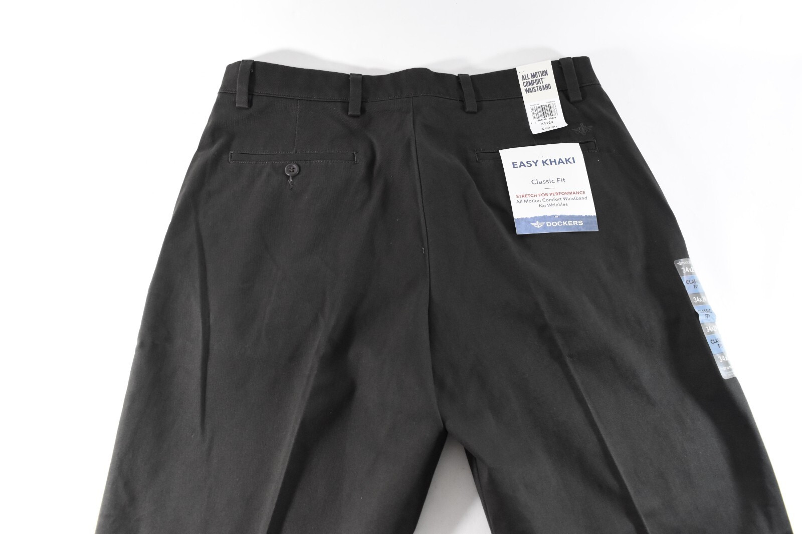 Dockers Mens Easy Khaki Pants New 32 33 34 40 Classic Fit Flat Front Dark Green