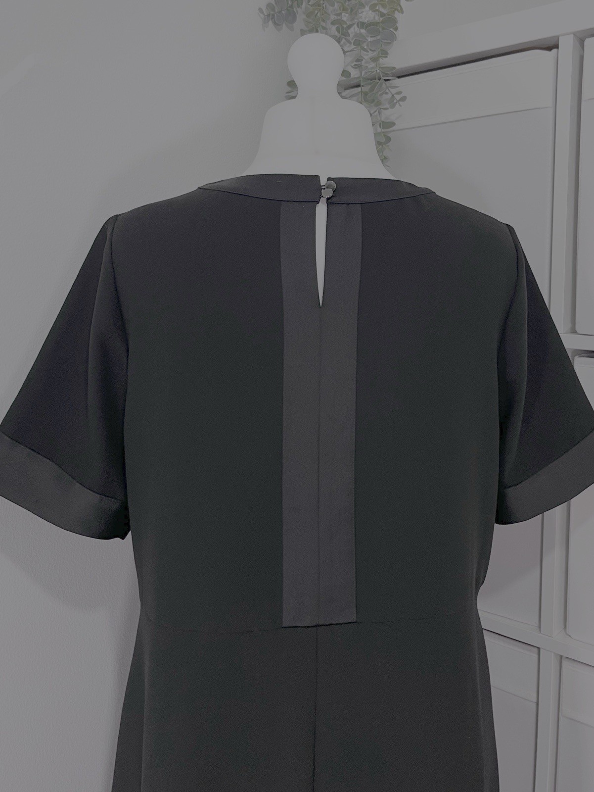 Studio Eight Black Tunic Dress Size 16 Formal Business Occasion Capsule LBD