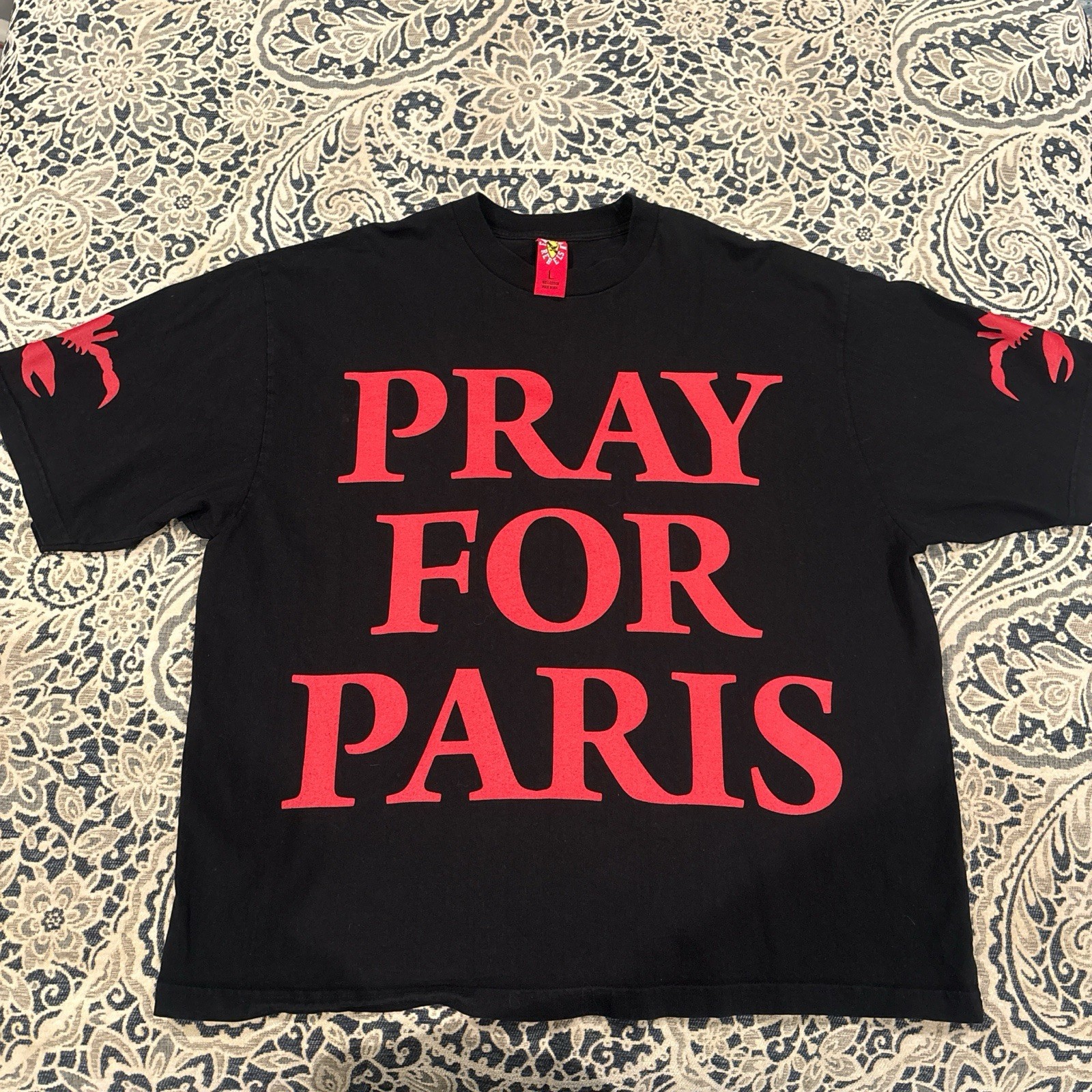 *BUNDLE* Westside Gunn Fashion Rebels Black & White ‘PRAY FOR PARIS’ Album tees