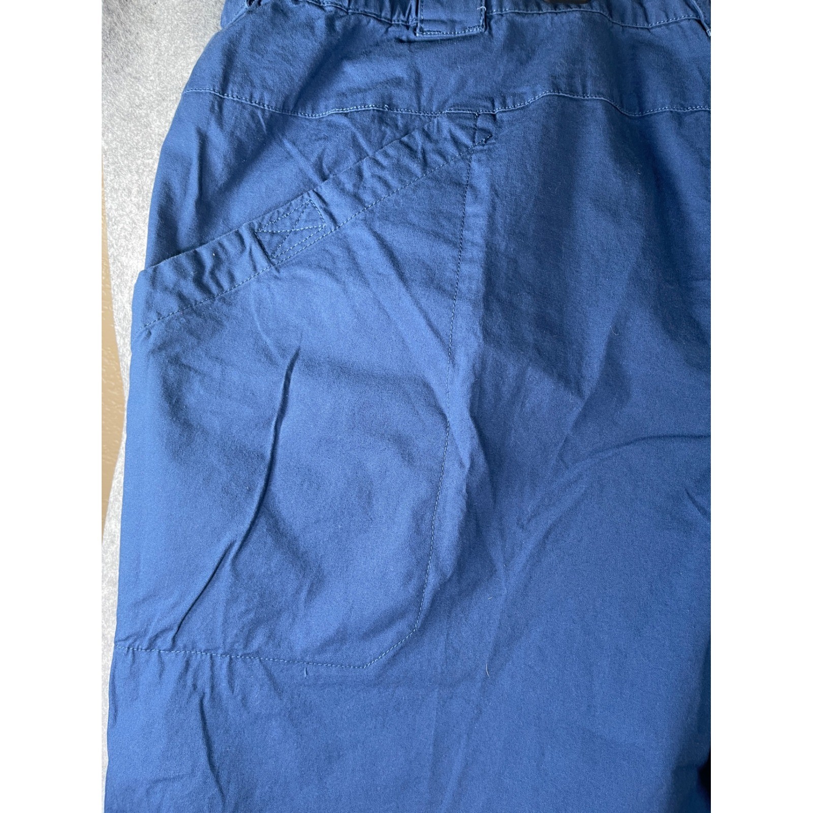 Columbia PFG Mens 4X Blue Performance Fishing Gear Cargo Shorts Navy 8 Inch In