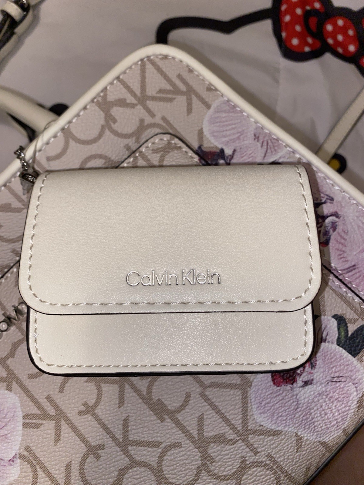 New with Tags Calvin Klein Monogram Orchid Bag