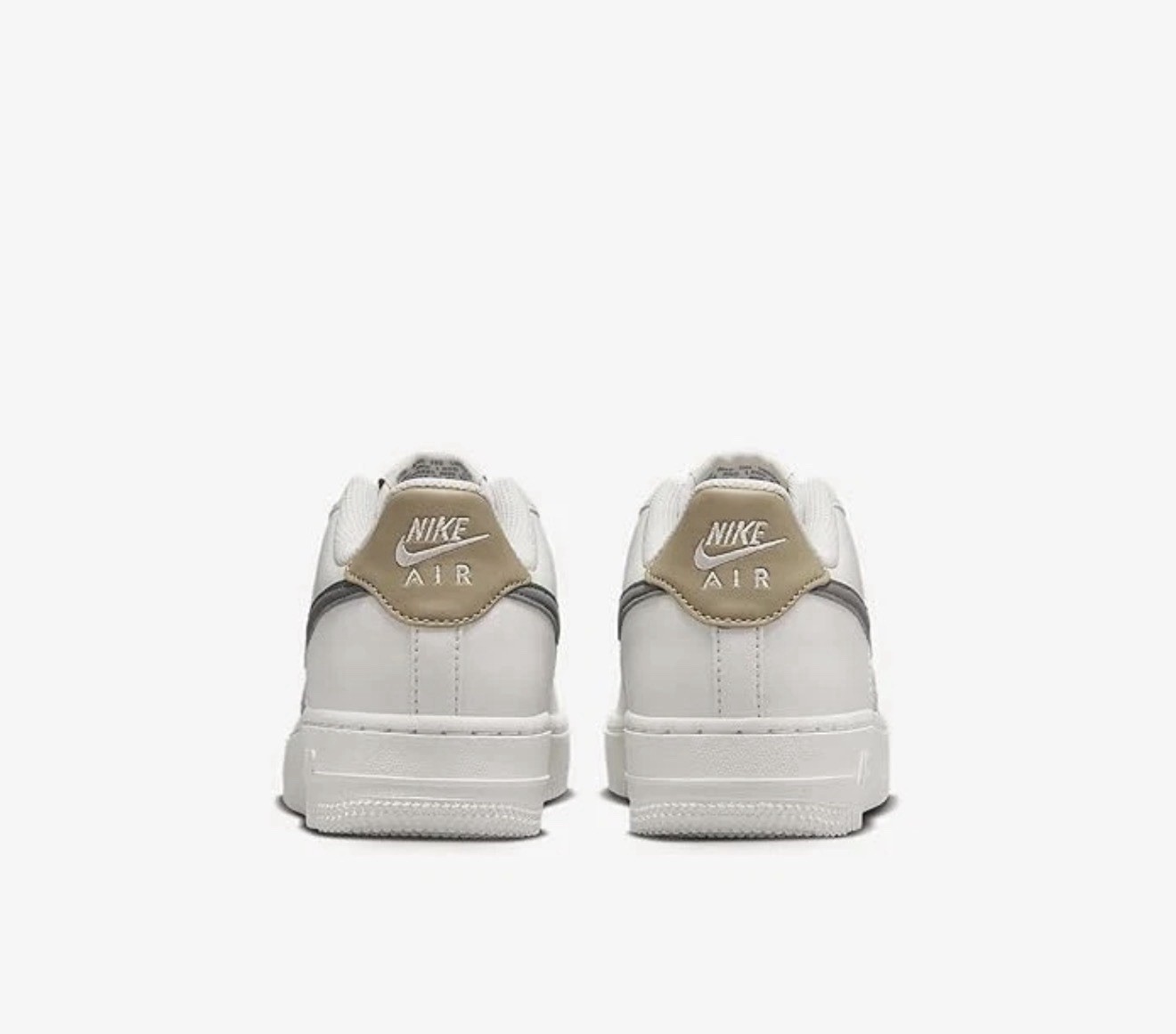 NEW Nike Air Force 1 (GS) Phantom Cool Grey Khaki Sail FV5948-004 Youth Sizes