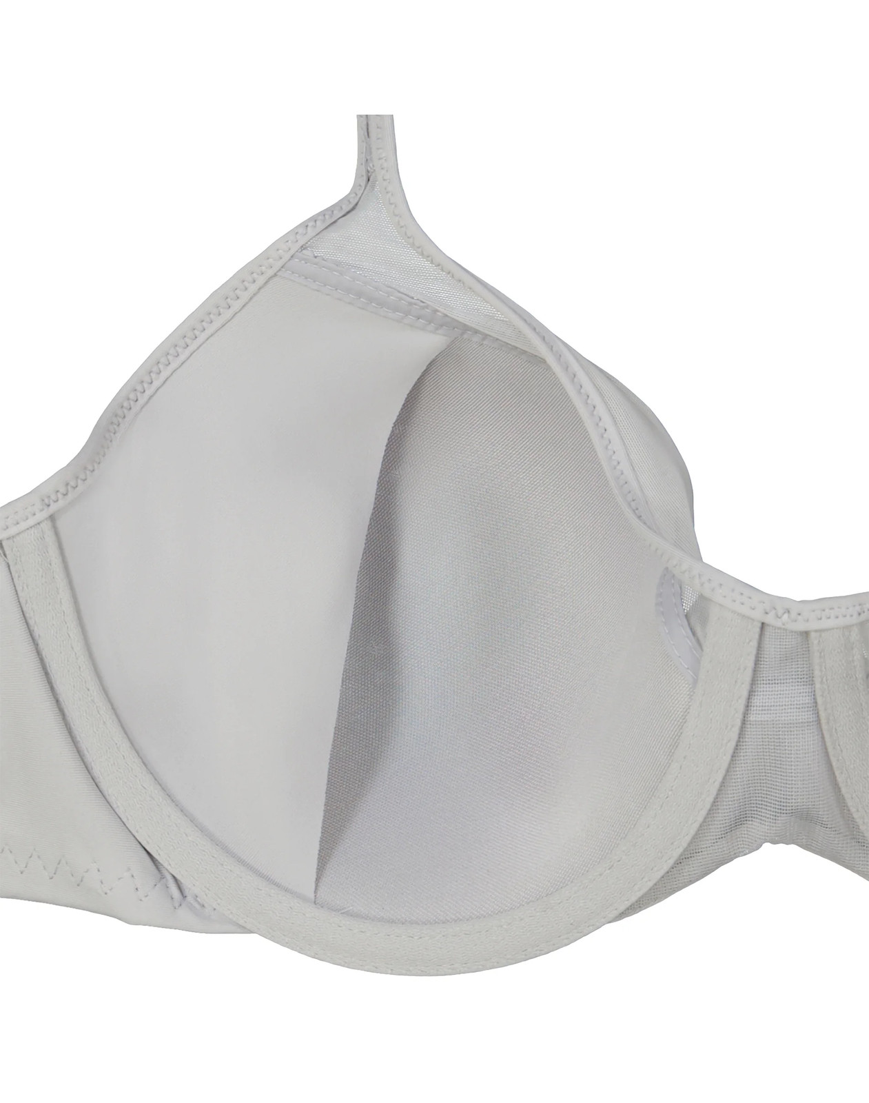 Bali Underwire Bra One Smooth U Ultra Light Illusion Neckline Convertible Women