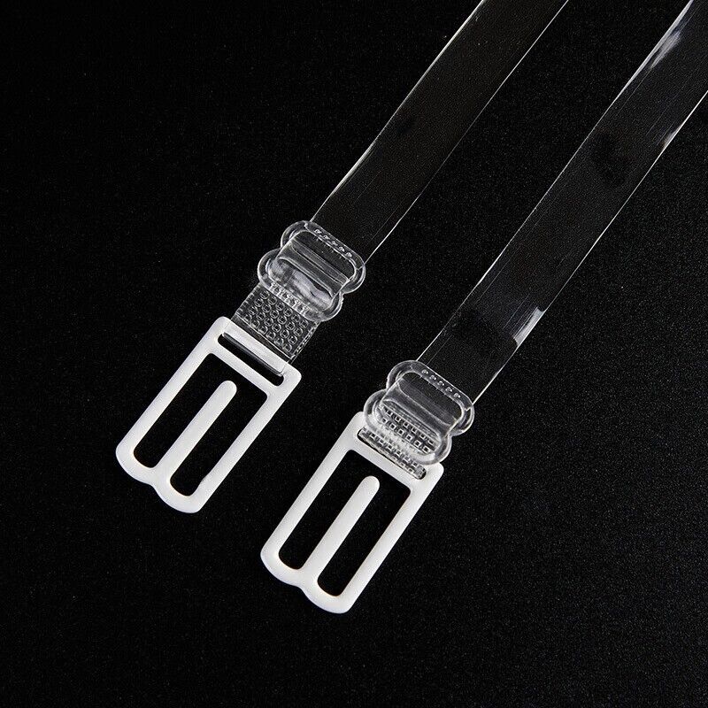 4-8pcs Bra Strap Clips Elastic Non-slip Strap Holder Women Bra Rope Adjustable