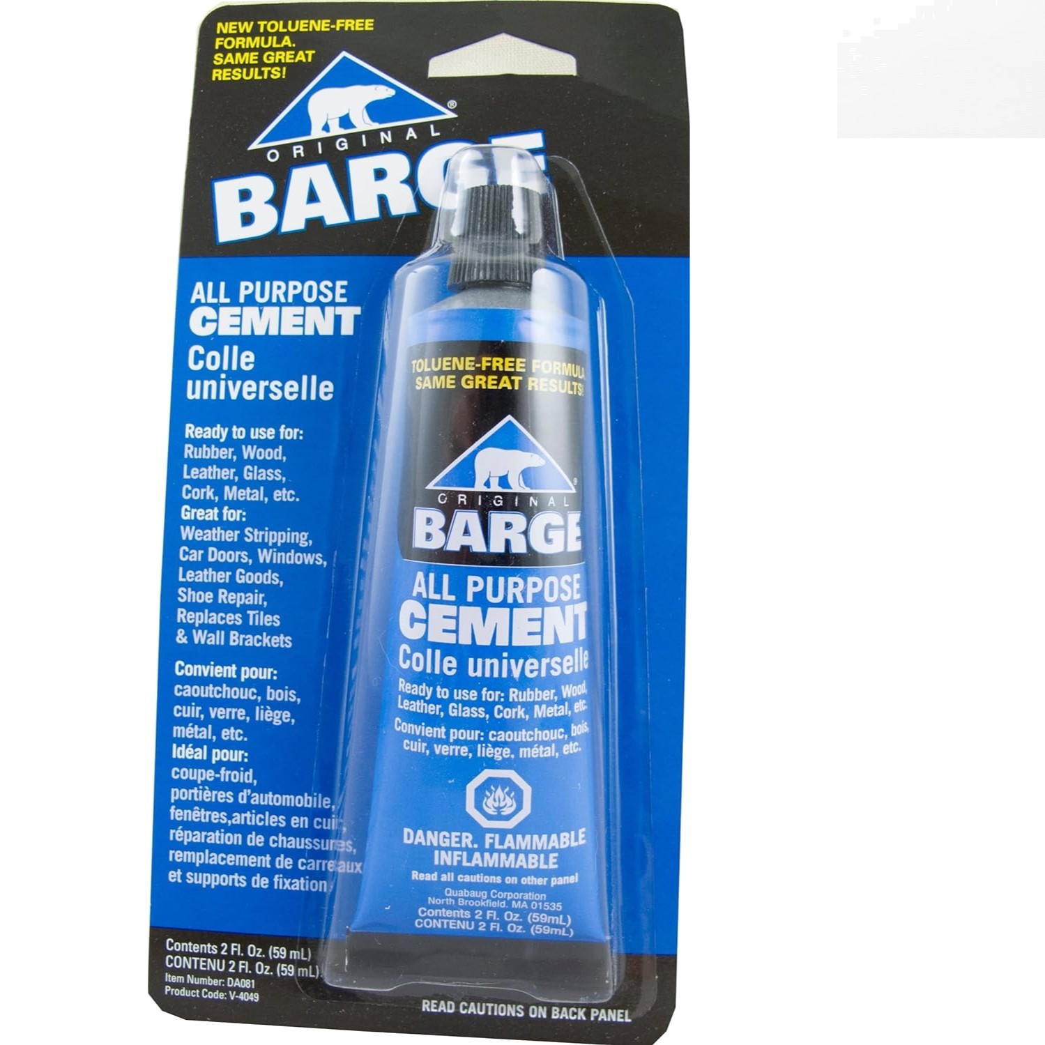 Springfield Leather All-Purpose Waterproof Cement 2oz for Leather & Crafts