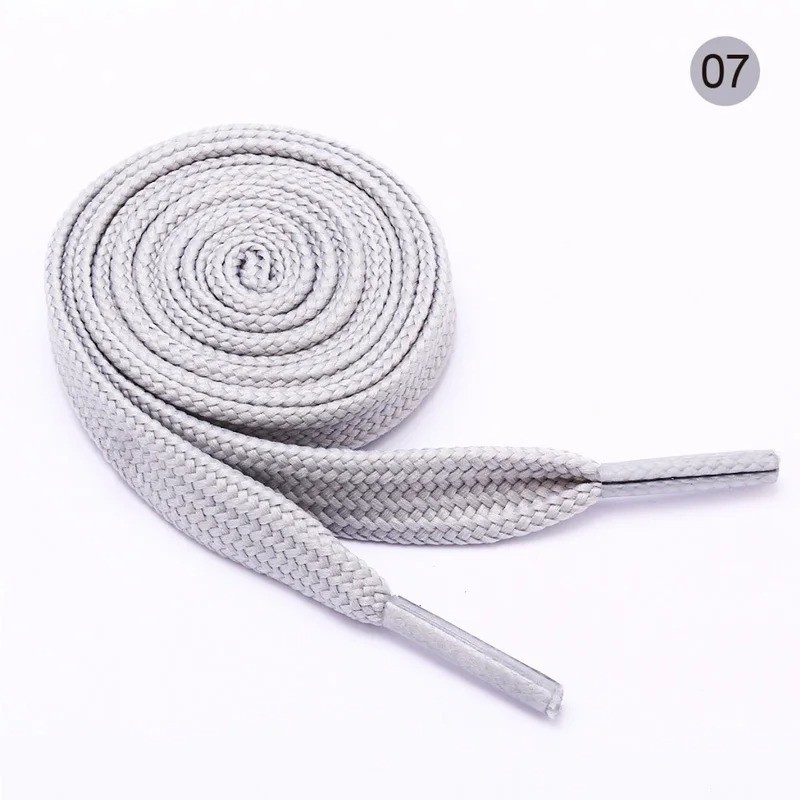 Fat Shoelaces Thick Flat 3/4″ Wide Shoelaces Solid Color for All Shoe Types