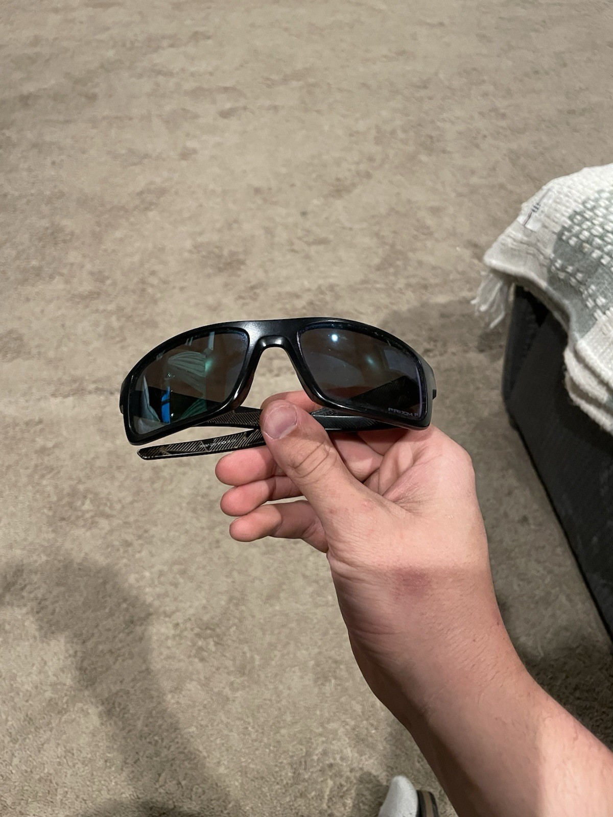 Oakley Men’s Drop Point Sunglasses W/ Prizm P Polarized Lenses