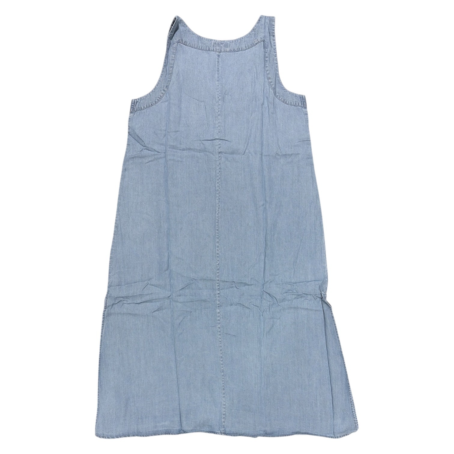 DKNY Women’s Lightweight & Breathable 100% Lyocell Chambray Maxi Dress