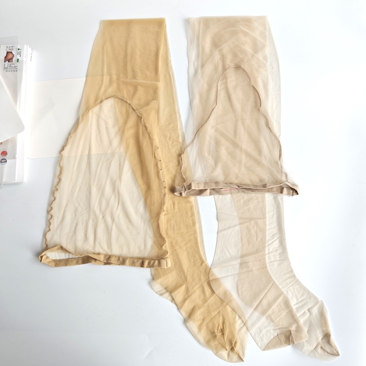 0D Ultra Sheer Elastic Tights Stocking High Waist Nature Effect Tights Pantyhose