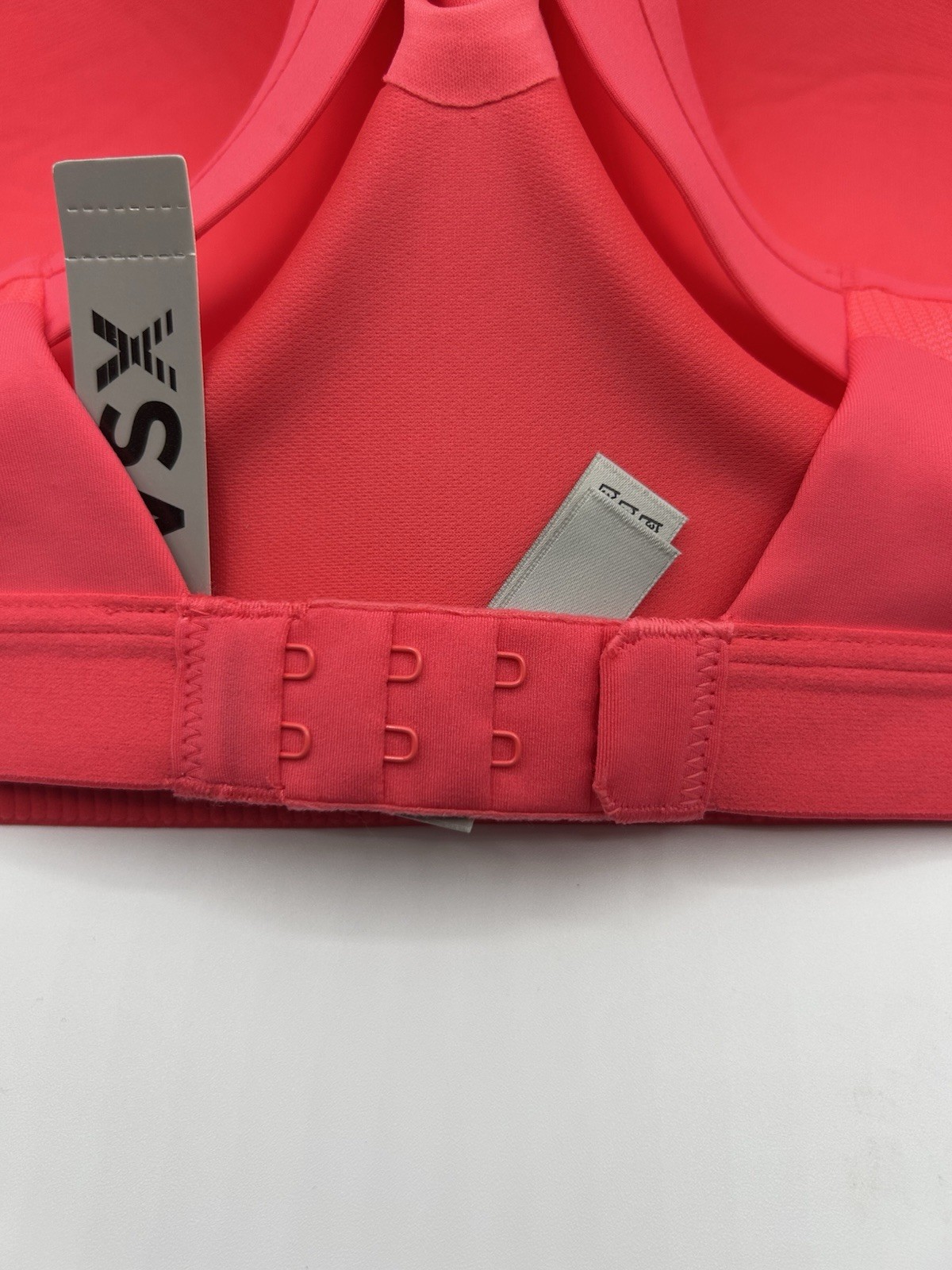 Victoria’s Secret VSX Incredible Max Sports Bra Plunge Coral Red Pick A Size NWT