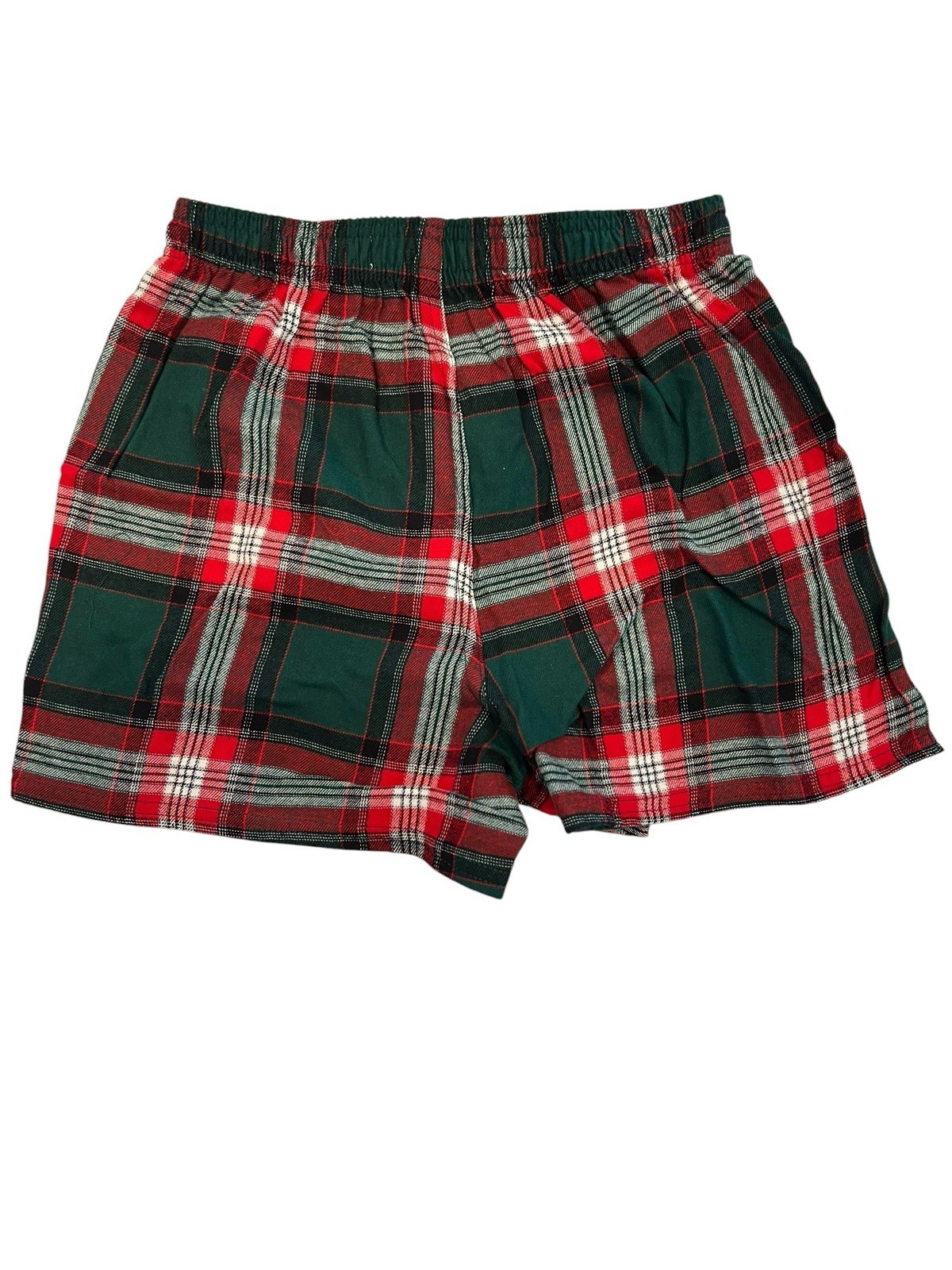 NWT OLD NAVY Flannel Boxer 3.5″ Inseam XS-S-M-L-XL-XXL-XXXL-XXXXL Red Plaid #O16