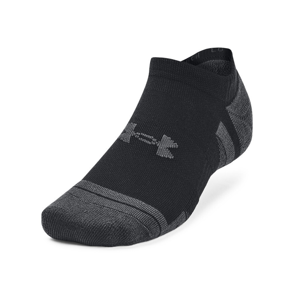 Under Armour 1379503 Unisex UA Performance Tech No Show Socks (3-Pack)