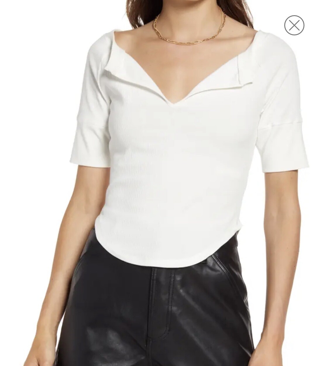 MEDIUM Free People Blake Baby Tee size Size BNWTS $38.00