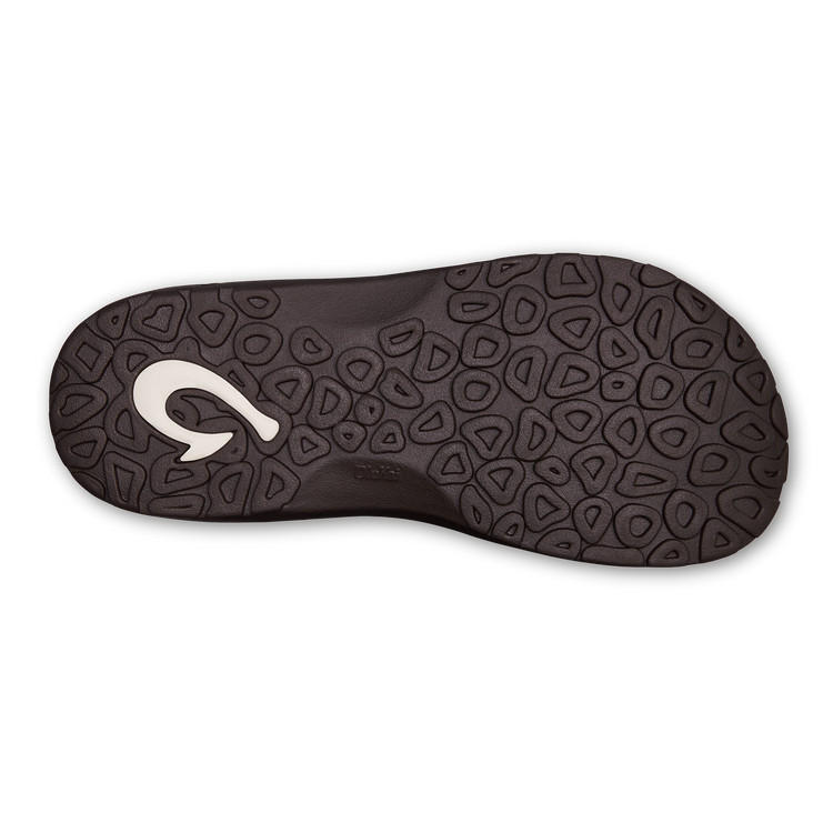 AUTH OluKai Ohana Men’s Beach Sandals, Lightweight Comfort Tan/Dark Java, Size 8
