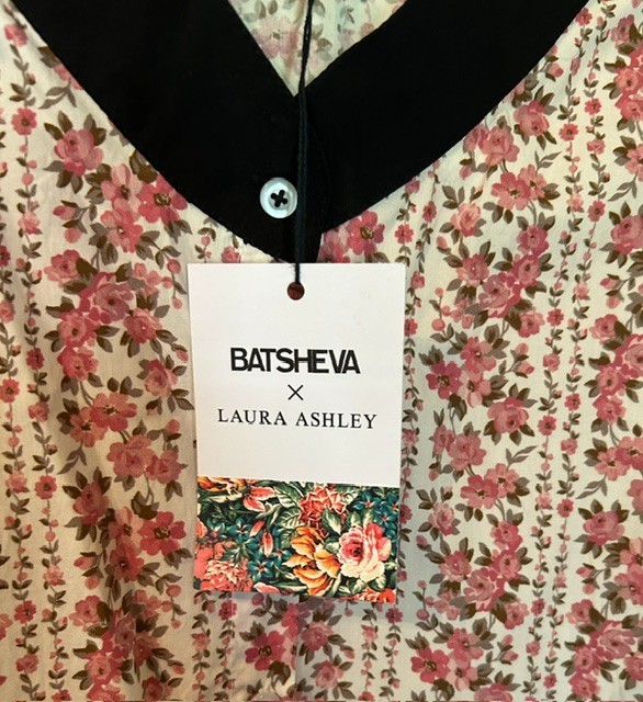 Batsheva Victorian Style Grace Blouse in Laura Ashley Fabric NWT