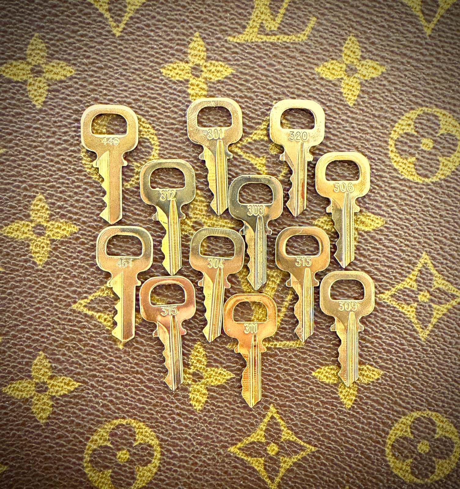 Louis Vuitton Replacement LV Padlock Key Authentic Keys for Lock Accessories