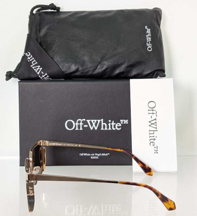 New Authentic OFF WHITE Sunglasses YODER 7676 56mm OERI121