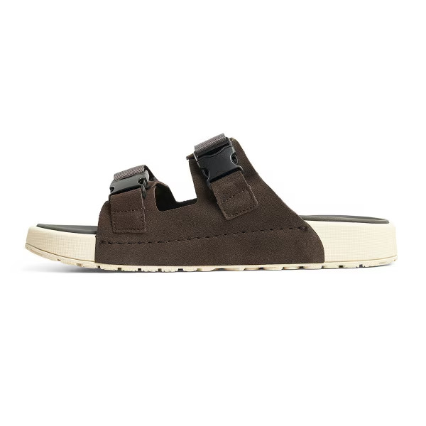 Men’s Two Strap Premium Suede Sandal