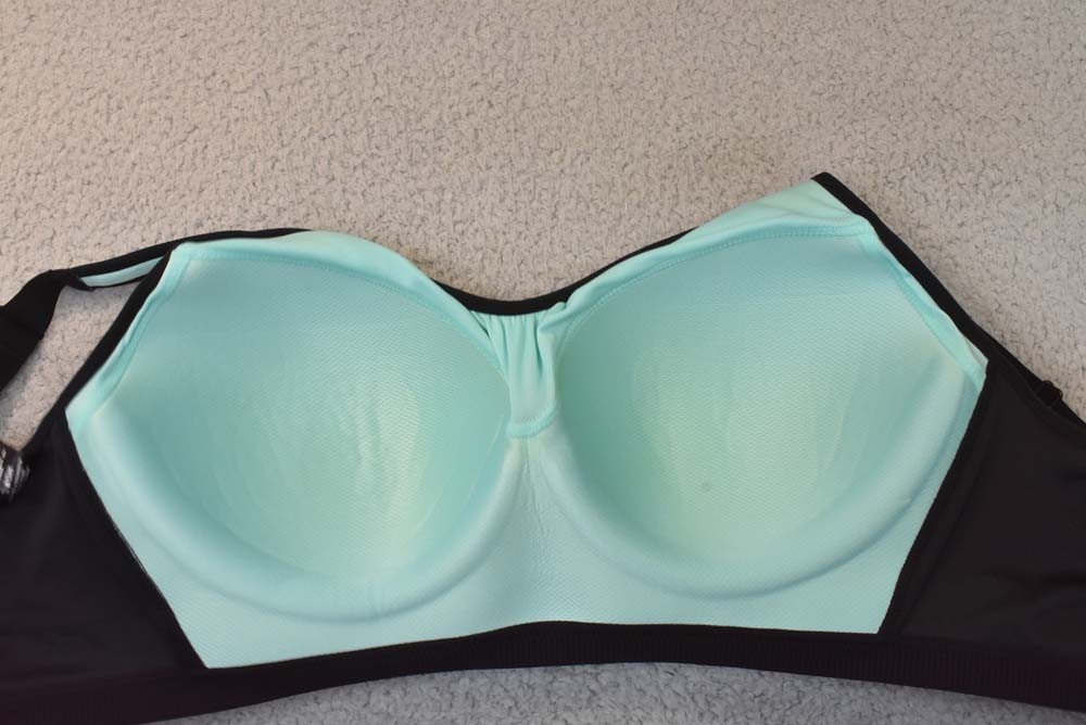 Avia Bra 40DDD Sports Bra 1K8 Two Strap High Impact Molded Cup Sports Bra